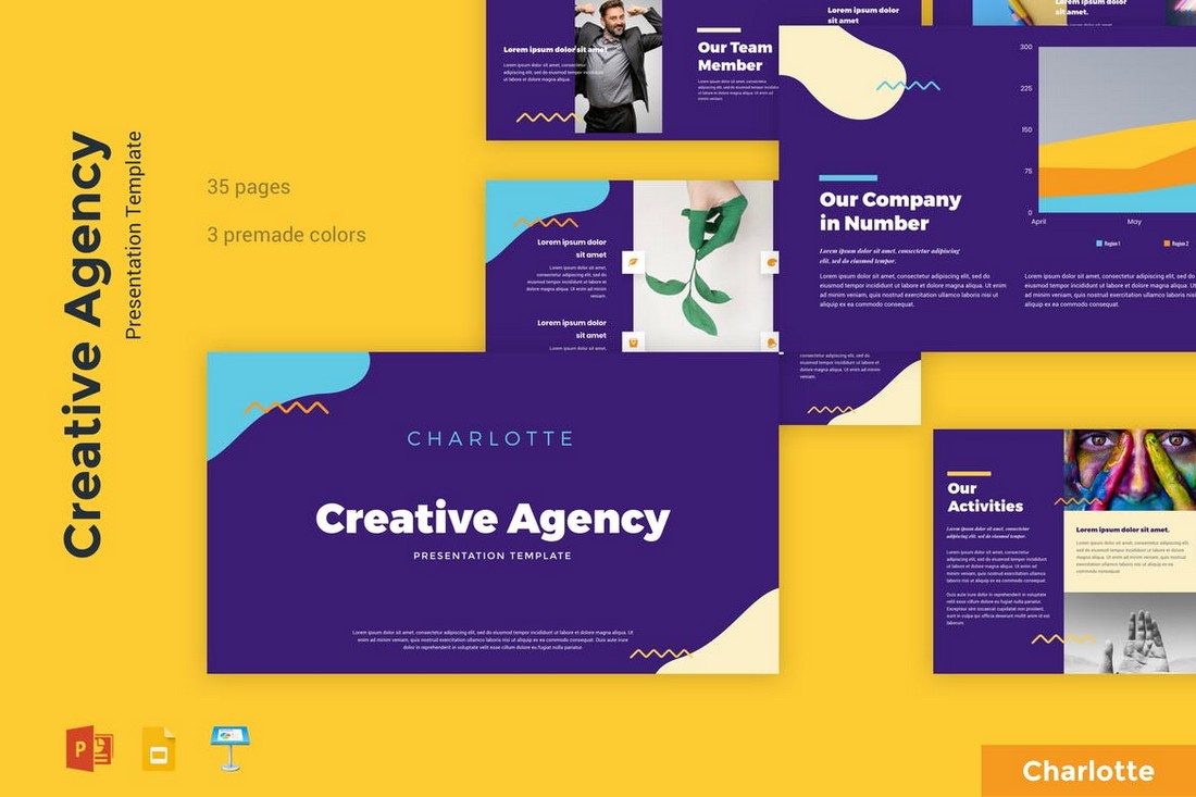 Charlotte – Creative Agency Keynote Template