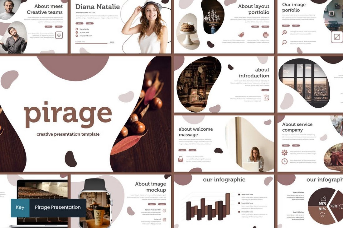 Pirage – Modern Keynote Template